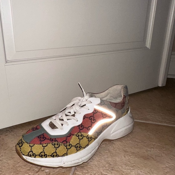 GUCCI RYTHON SNEAKERS SIZE 13 - Picture 2 of 5